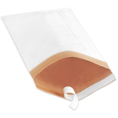 Uline White Self-Seal Padded Mailers