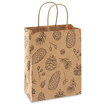 Printed Kraft Paper Shopping Bags