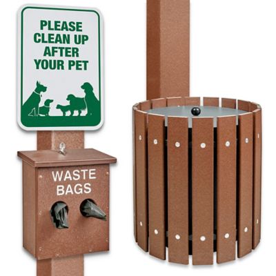 Uline Dog Waste System