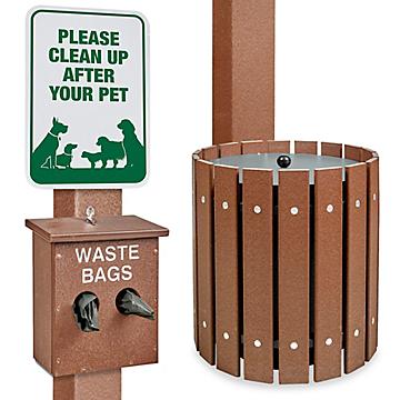 Uline Dog Waste System