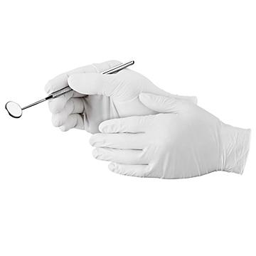 Uline White Nitrile Gloves