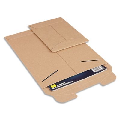 Kraft Tab Locking Stayflats® Mailers