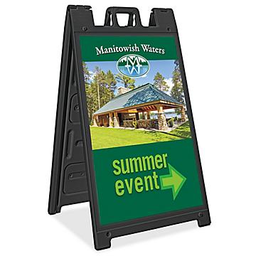 Plastic A-Frame Signs