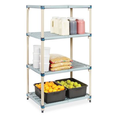 Vented Plastic Shelving