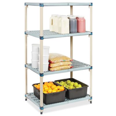 Vented Plastic Shelving