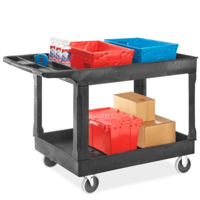 Rubbermaid utility cart w/rubber wheels - Lil Dusty Online