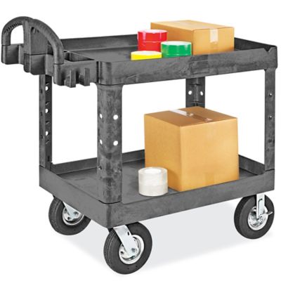 Rubbermaid® Utility Carts with Pneumatic Wheels