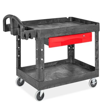 Rubbermaid® Utility Carts with Drawer