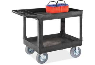 Uline Utility Cart with Pneumatic Wheels