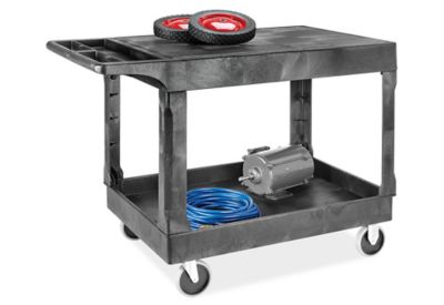 Uline Flat Shelf Utility Carts
