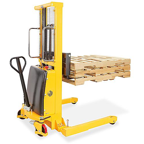 Semi-Electric Straddle Stackers