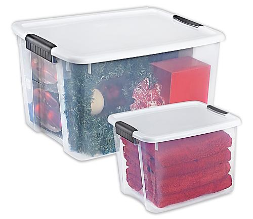 Clear Storage Boxes