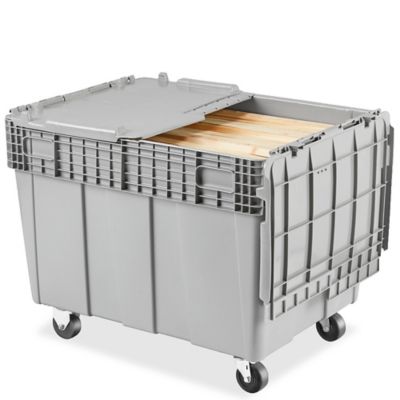 Plastic Storage Container - 23 x 16 x 6, 28 Quarts S-18822 - Uline