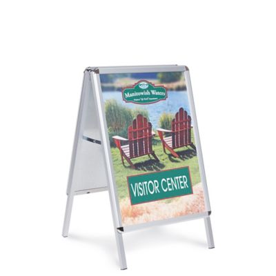 Aluminum Snap Edge A-Frame Sign