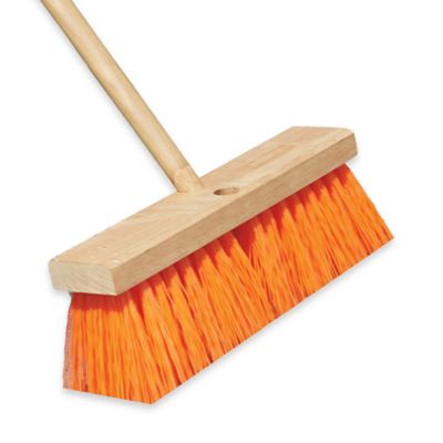 Colored Push Broom - 24, Blue H-3460BLU - Uline