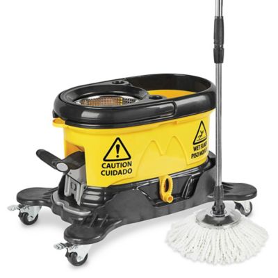 Heavy Duty Microfiber Mop System - 18 - ULINE - H-4506