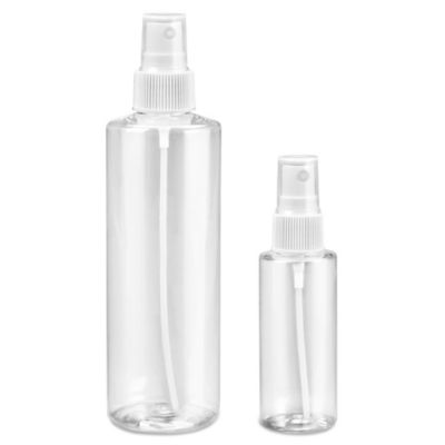 Clear Cylinder Spray Bottles