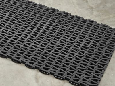 Tapis d'entrée en caoutchouc – 2 x 2 2/3 pi H-1711 - Uline