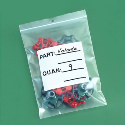 Uline Bolsas para Partes con Orificio para Colgar