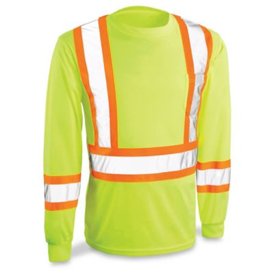 T-shirt à manches longues à haute visibilité