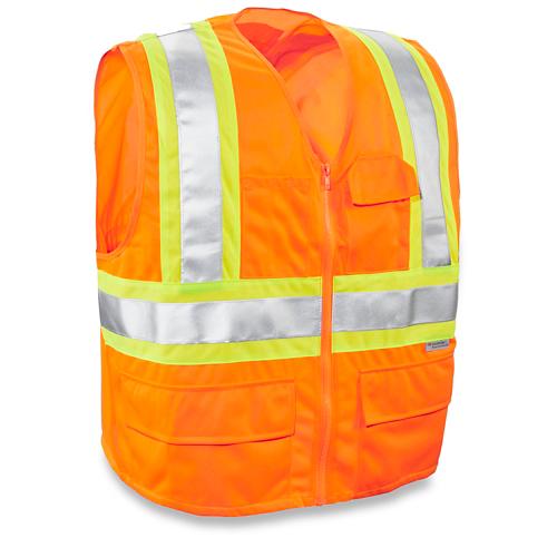 Gilet de sécurité de luxe à haute visibilité – Classe 2