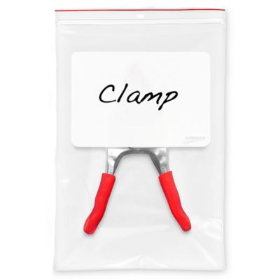 Minigrip&reg; White Block Reclosable Bags