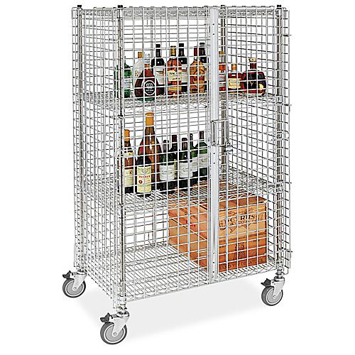 Stainless Steel Security Carts