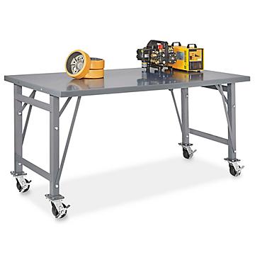 Mobile Steel Assembly Tables