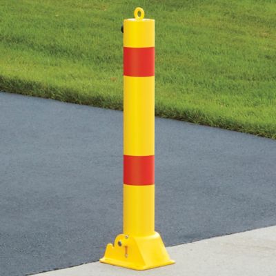 Fold-Down Safety Bollards