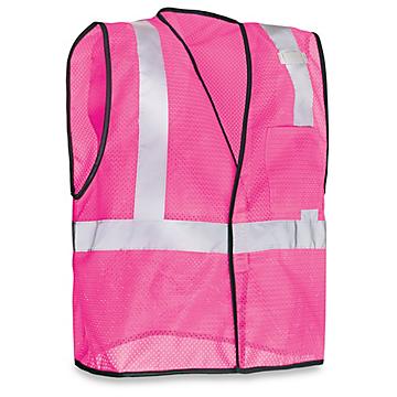 Pink Hi-Vis Safety Vest