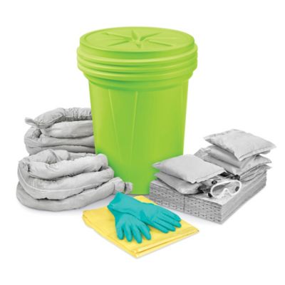 Universal 30 Gallon Hi-Vis Drum Spill Kit