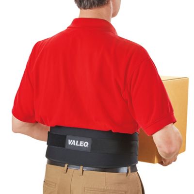 Uline Universal Waist Back Support Belt - Black H-855BL - Uline