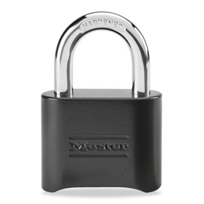 Master Lock® Lockout Padlock - Keyed Alike, 1 1/2 Shackle, Yellow H-5389Y  - Uline