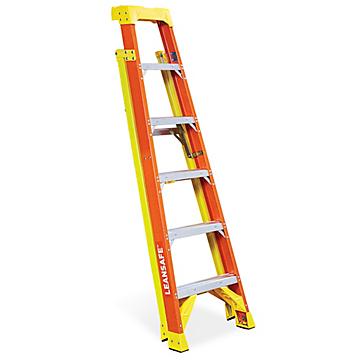 LeanSafe™ Fiberglass Step Ladders