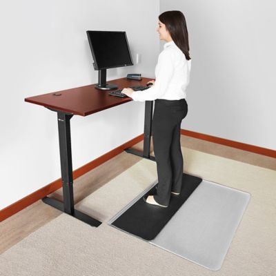 Bureau assis/debout mobile en Stock - ULINE.ca