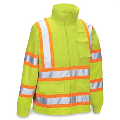 Gilets de sécurité réfléchissants détachables, Gilets détachables à haute  visibilité en Stock - ULINE.ca