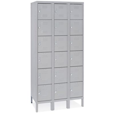 Uline Six Tier Assembled Lockers