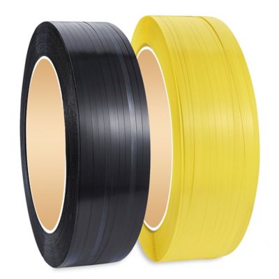 Uline Polyester Strapping - 5/8 x .035 x 4,200', Green
