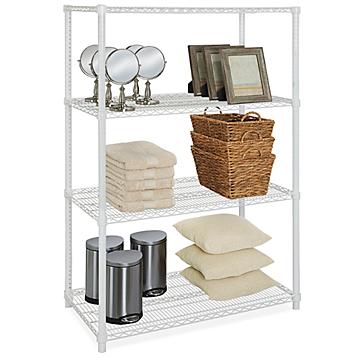 White Wire Shelving