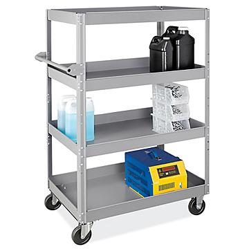 4-Shelf Steel Carts