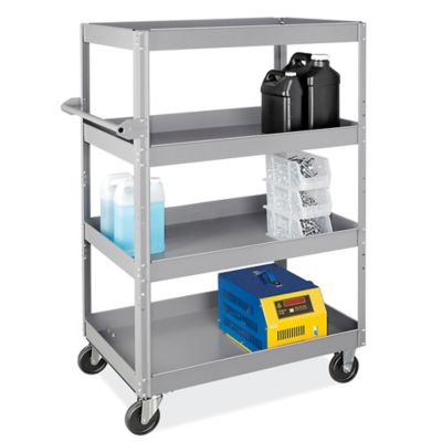 4-Shelf Steel Carts