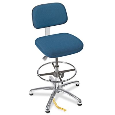 Stainless Steel Swivel Stool H-9480 - Uline