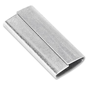 Joints de type poussoir en métal pour feuillard de cerclage en acier