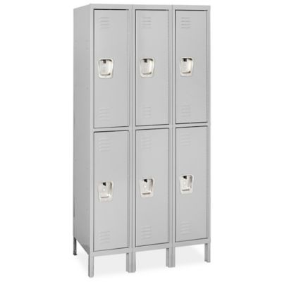 Uline Deluxe Double Tier Lockers
