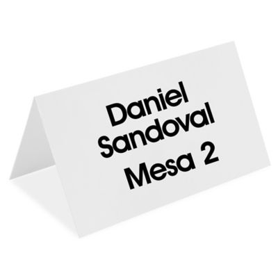 Tarjetas de Mesa