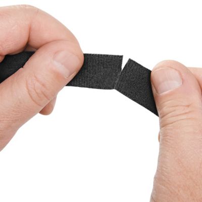 Velcro® Brand Tape Strips - Hook, Black, 3 x 75' S-23141 - Uline