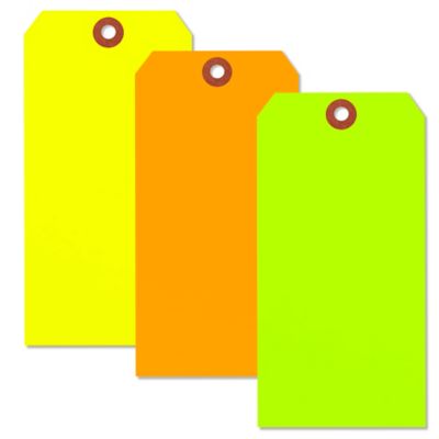 Uline Fluorescent Tags