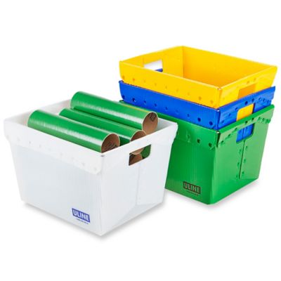 Plastic Storage Container - 23 x 16 x 6, 28 Quarts S-18822 - Uline