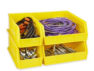 Uline Plastic Stackable Bins