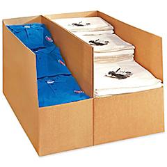 Cardboard Bins, Cardboard Parts Bins, Corrugated Bins in Stock